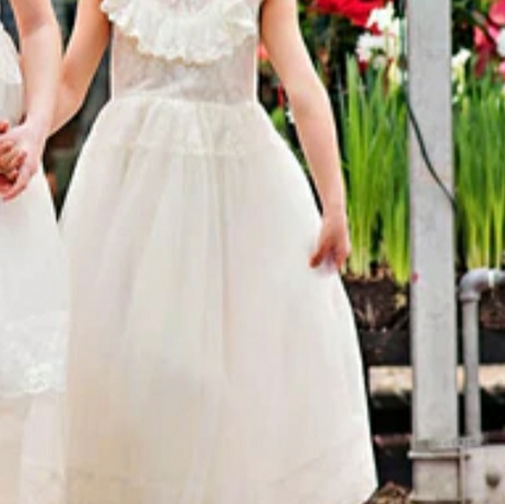 NWT Sz 4 White "Melanie" Gown by Just Couture